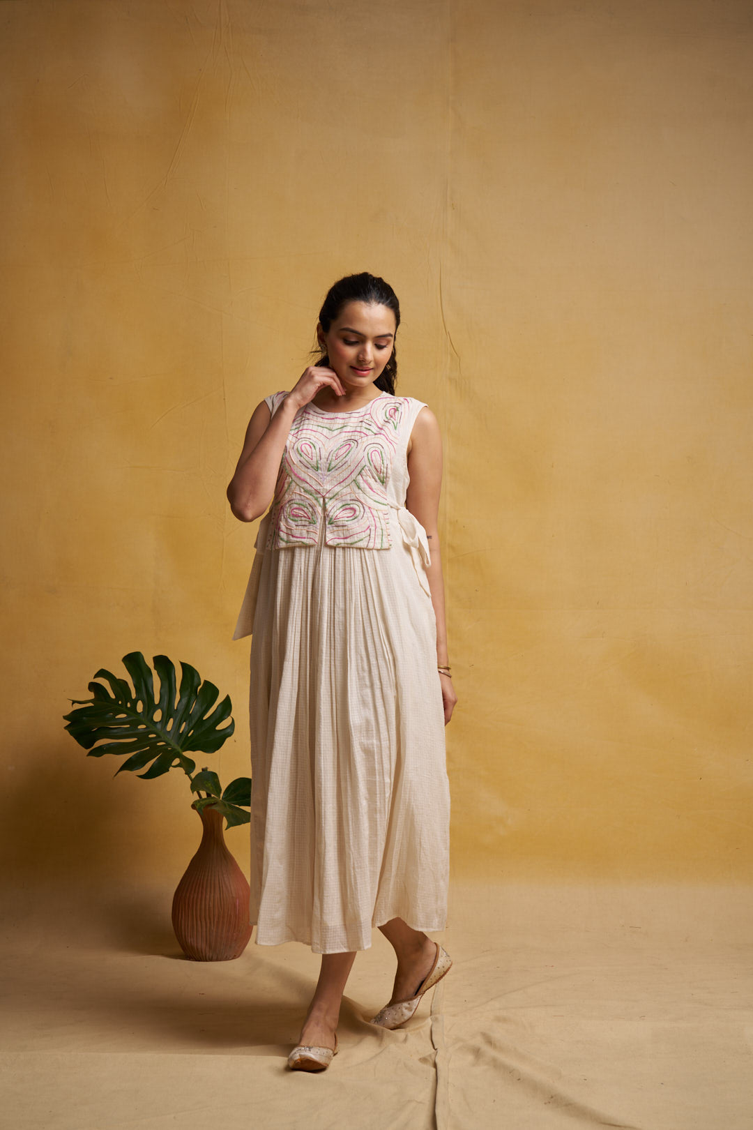 Ivory Vine Dress