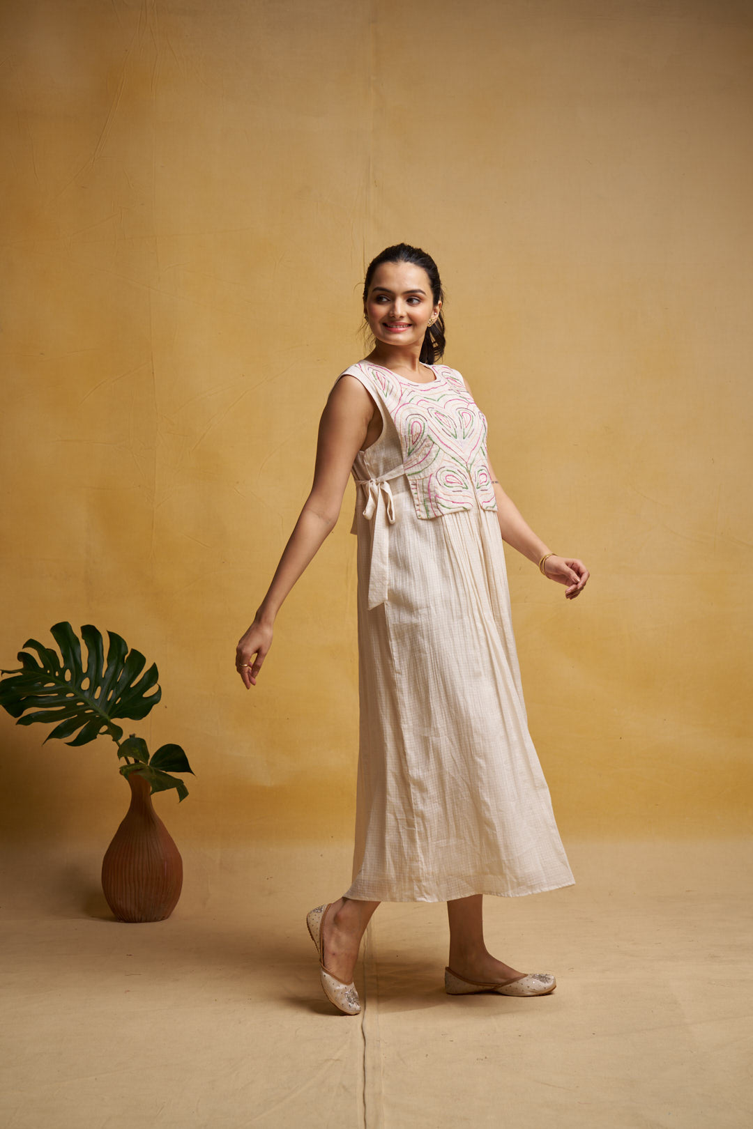 Ivory Vine Dress