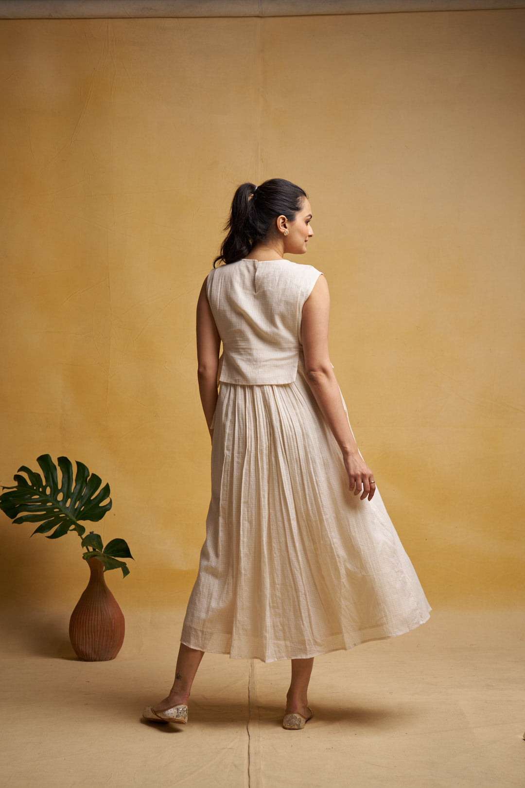 Ivory Vine Dress