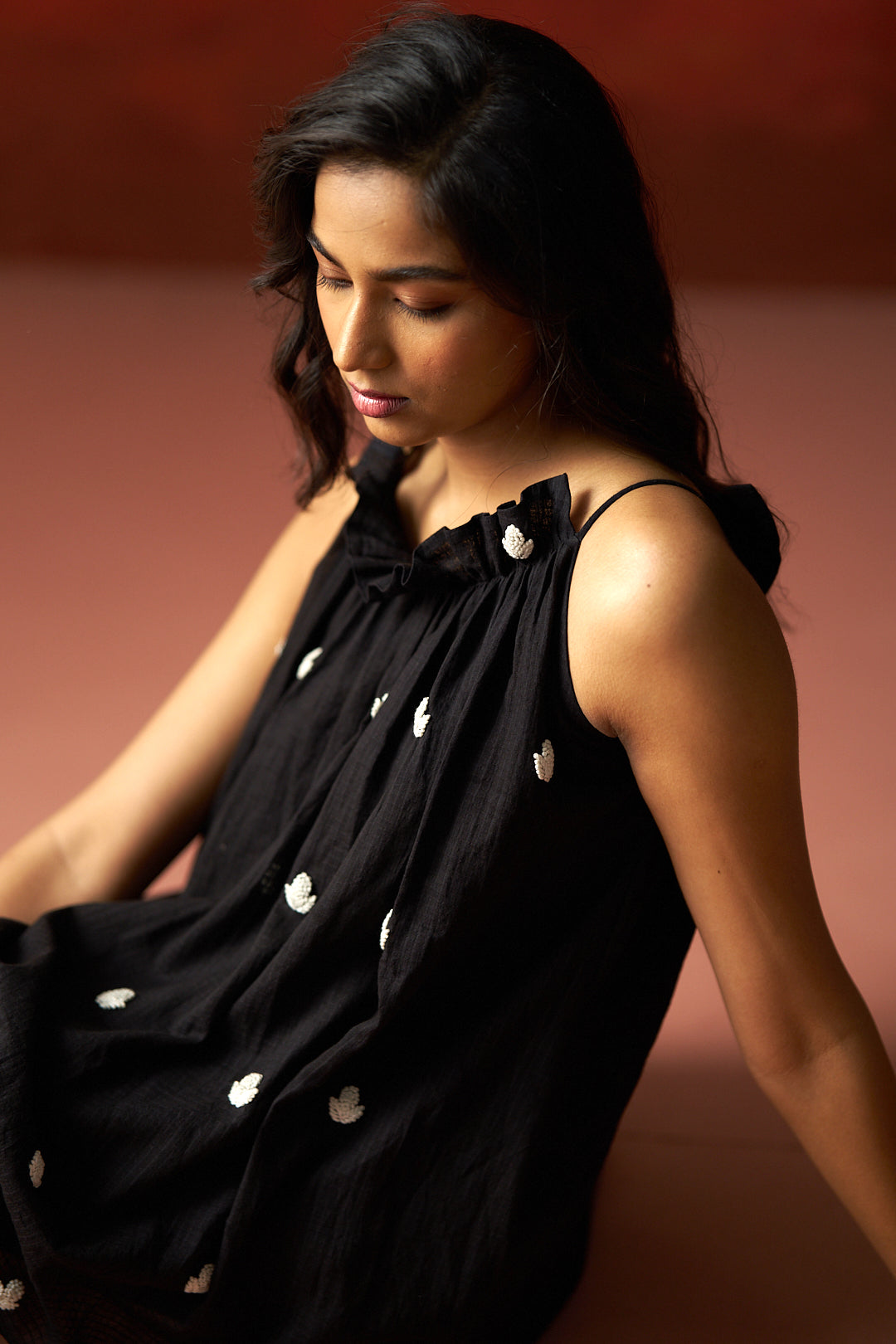 Black co-ord set for women