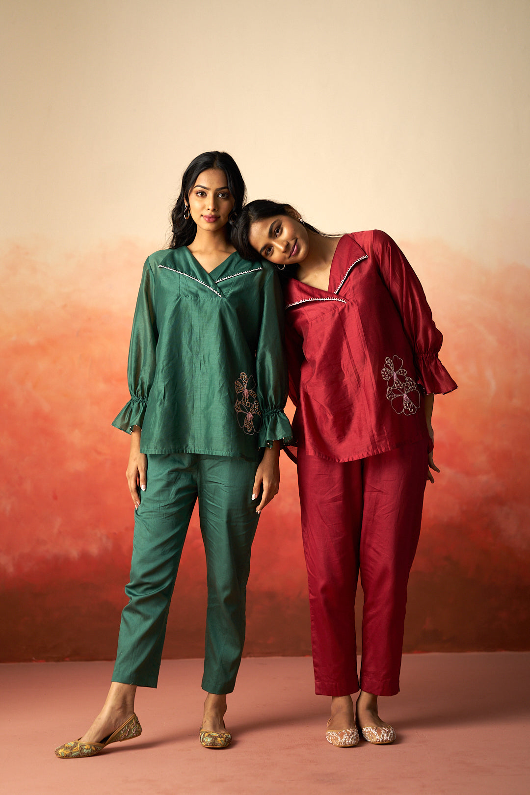 Ethnic co-ord set for women