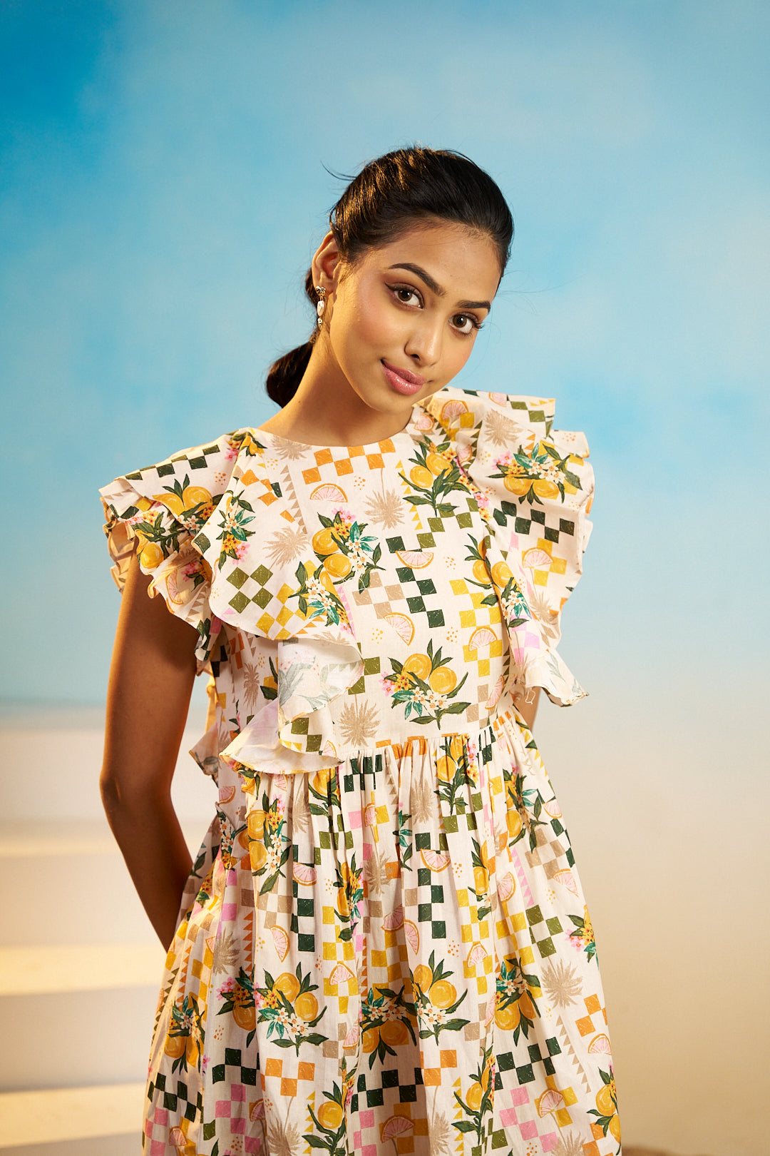 MOSAIC LITTLE DRESS
