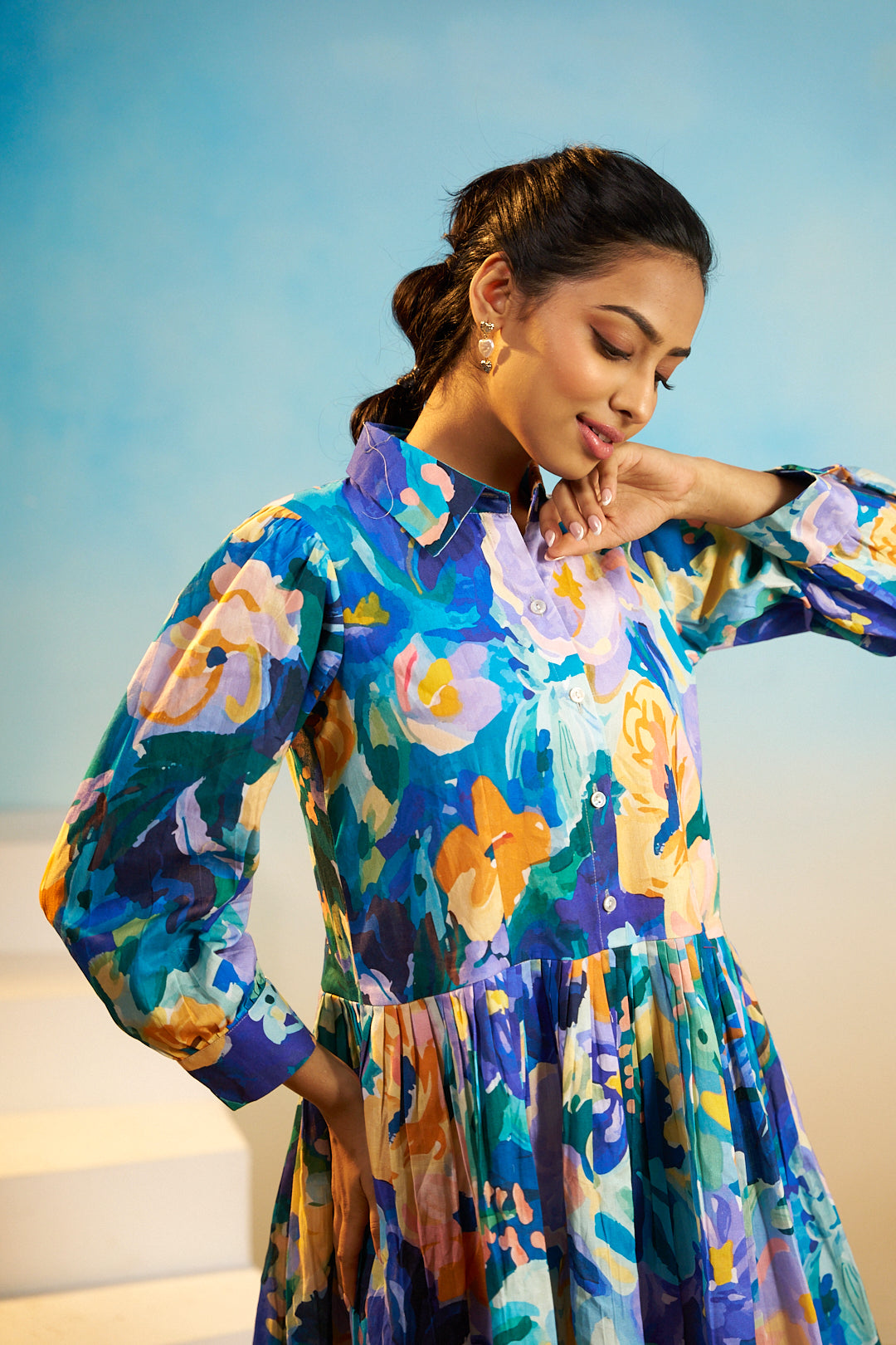 Short Tiered Dress for women