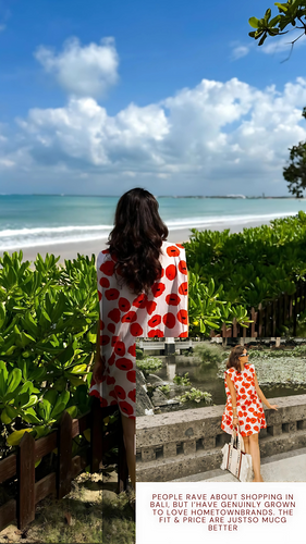 Buying the Poppy Shift Dress from Love Knots has truly deepened my love for supporting local