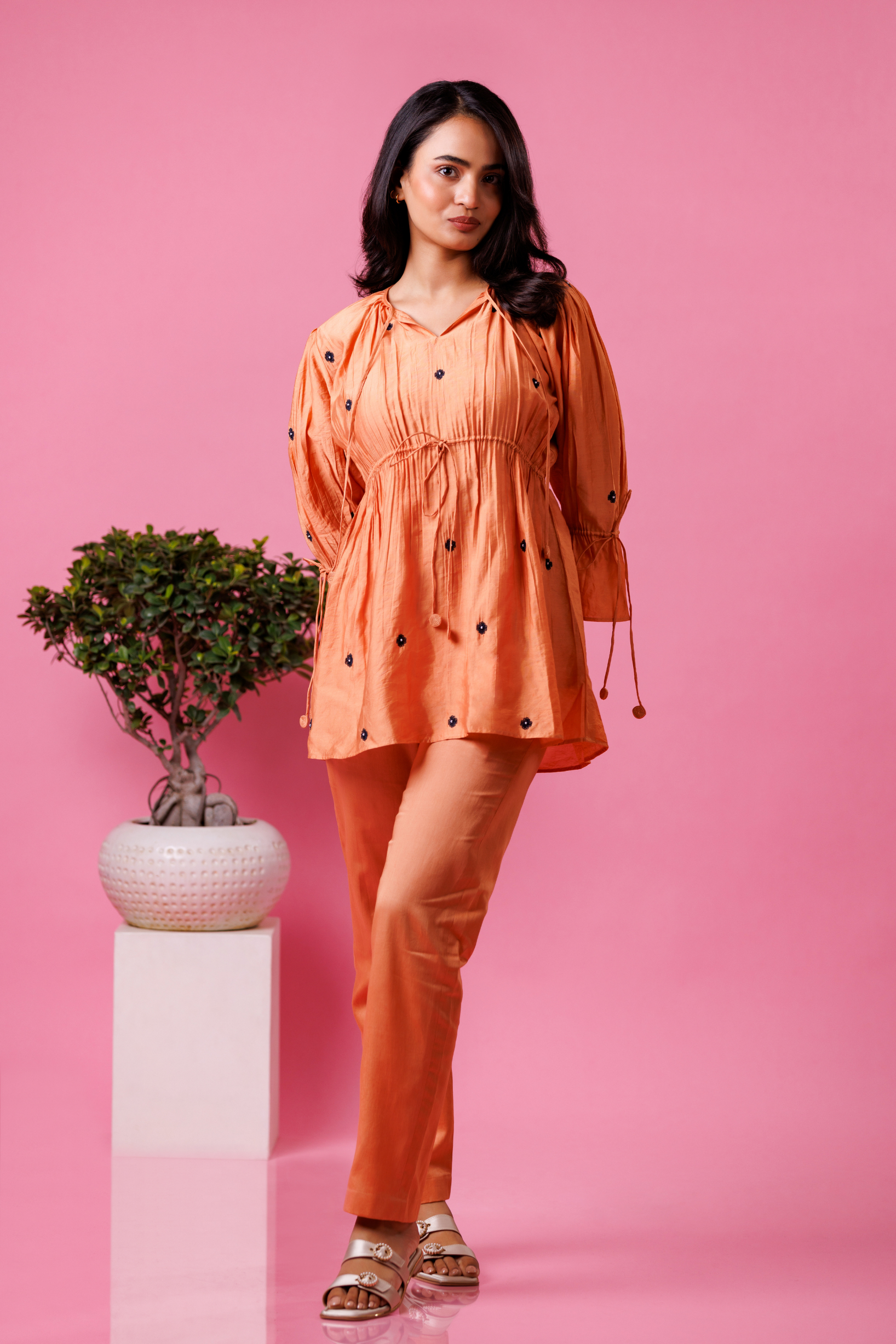 Kesar set stylish designer ethnic outfit women