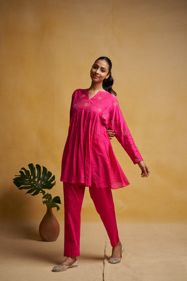 Hot Pink Rose Set