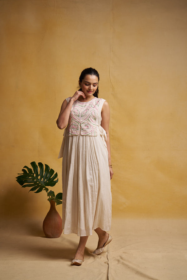 Ivory Vine Dress