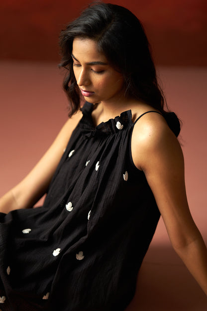Black co-ord set for women