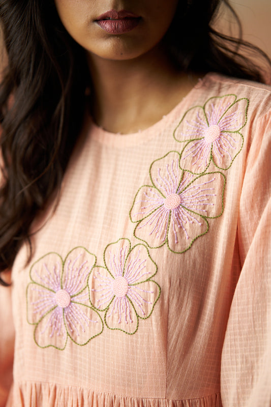 Melon dress for women