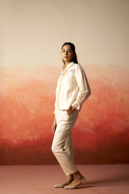 vanilla co-ord set for women