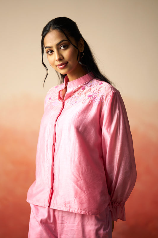 Pink Kurta Set for Women Without Dupatta