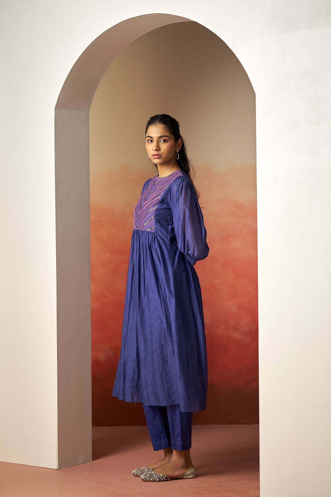 blue co-ord set for women