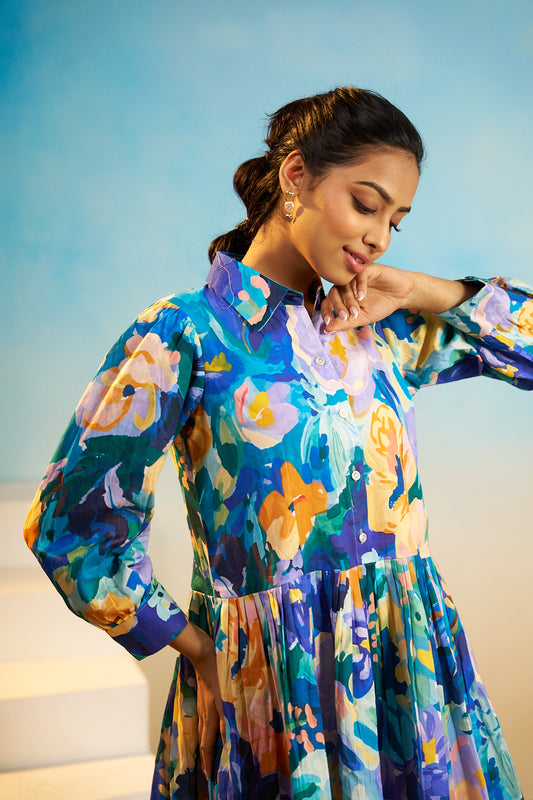 Short Tiered Dress for women